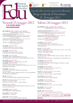 Formazione: Terza edizione EDU 2012- Festival dei saperi educativi