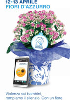 Dal territorio: Il Centro le Ali di Caserta partecipa all’iniziativa “Fiori D’Azzurro”