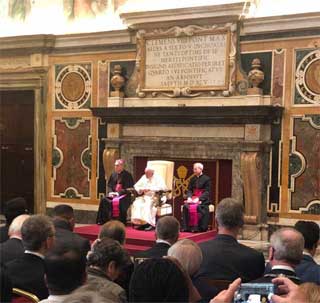 FICT – Udienza dal Santo Padre. La centralità della relazione e dell’ascolto