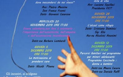 Ass.ne “Il Ponte” di Civitavecchia- Corso di formazione gratuito sul Volontariato. “Non c’è nessun rifugio dove nasconderci dai noi stessi”