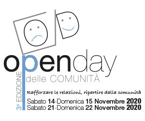 3° Open Day delle Comunità 14/15 e 21/22 novembre 2020. Previste due dirette streaming organizzate dal Tavolo Ecclesiale Dipendenze