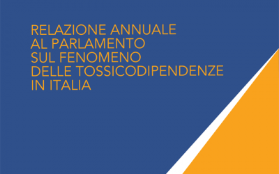Relazione annuale al Parlamento sul fenomeno delle tossicodipendenze in Italia anno 2021 (dati 2020)