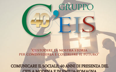 “Comunicare il sociale: 40 anni di presenza del CEIS a Modena e in Emilia-Romagna”, ore 10,00, presso il Palazzo Comunale Sala del Consiglio, 14 Dicembre