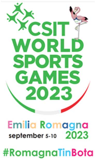 IN 5MILA AI GIOCHI MONDIALI AMATORIALI. Dal 5 al 10 settembre in Romagna i World Sports Games, una settimana di sport e socialità