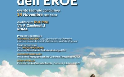 “Il viaggio dell’eroe: Itinerari In-Dipendenti”: un progetto di crescita e consapevolezza contro le dipendenze – Evento teatrale conclusivo a Roma, 14 novembre presso l’Auditorium “Due Pini”