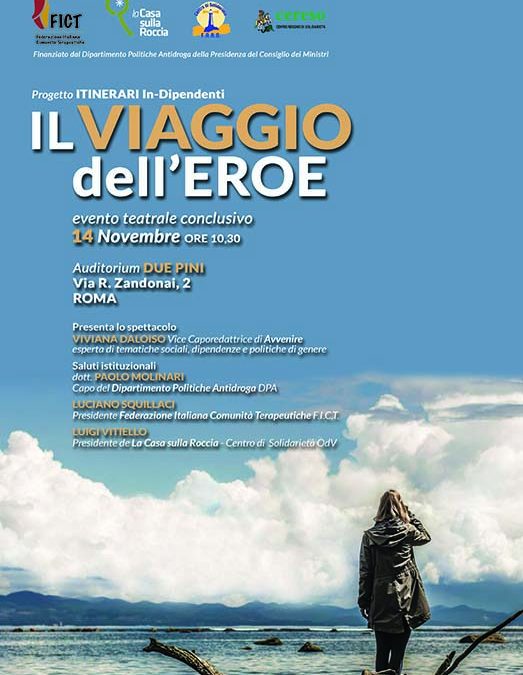 “Il Viaggio dell’Eroe: Itinerari In-dipendenti” – Un progetto di Speranza e Crescita per i Giovani – Intervista a Luciano Squillaci, pres. FICT, su Buongiorno InBlu2000 condotta da Chiara Placenti