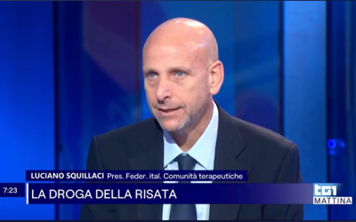 “La droga della risata” al TG1 mattina ne parla Luciano Squillaci, Presidente FICT