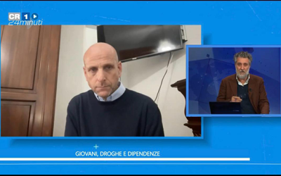 Intervista a Luciano Squillaci, pres. FICT, su Cremona 1 TV, “24 minuti”: “dipendenze, giovani e ruolo della Comunità”