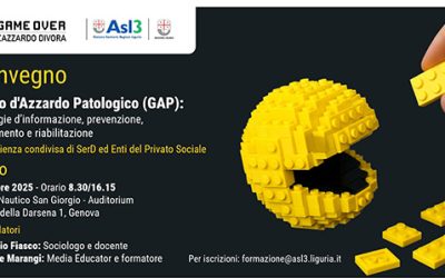 “Gioco d’azzardo patologico: strategie di prevenzione, cura e riabilitazione”. Un convegno per restituire alla città il lavoro svolto dal progetto Game Over – L’Azzardo Divora